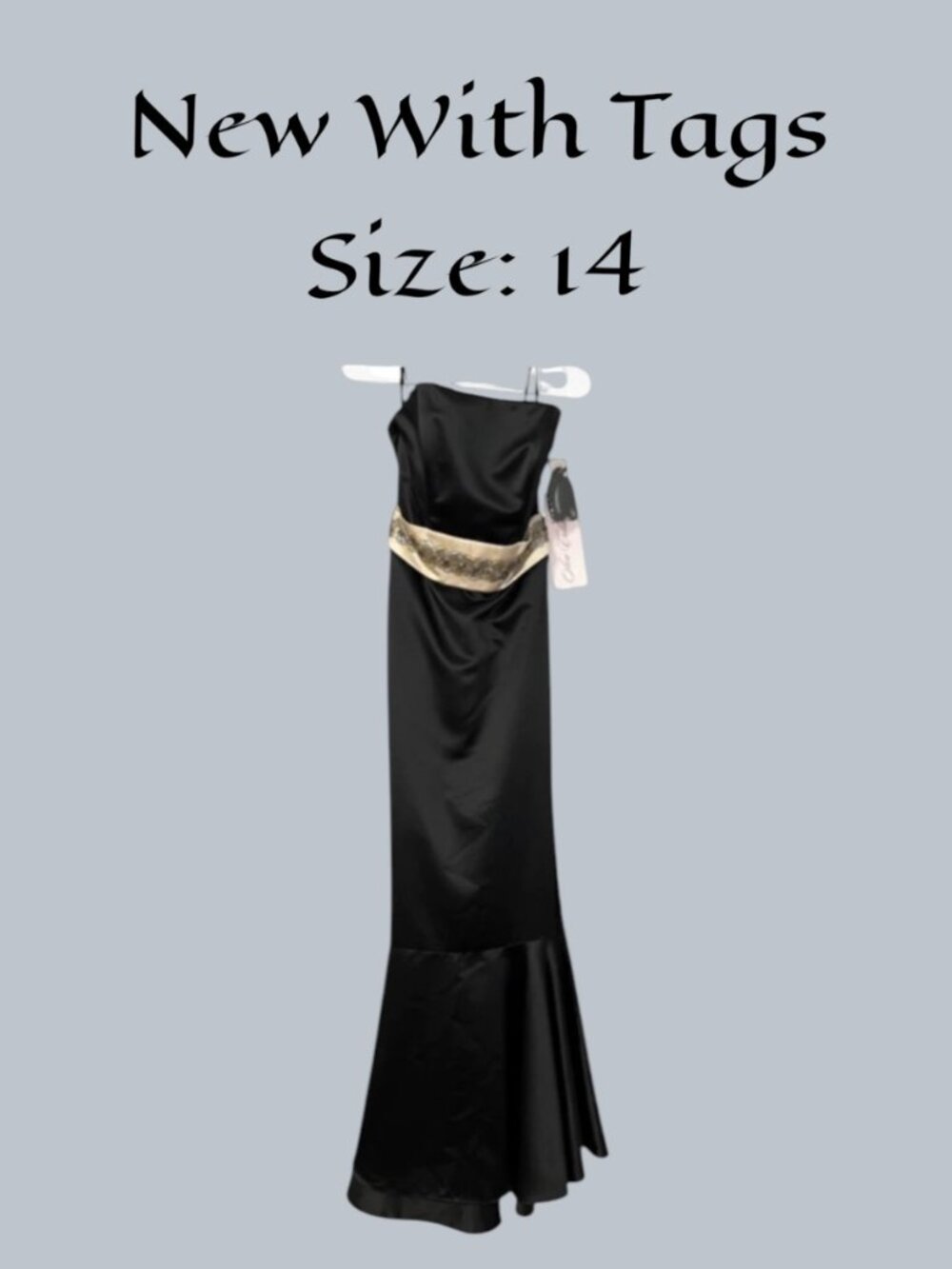 Mori Lee Ava Collection by Madeline Gardner Long Black Dress